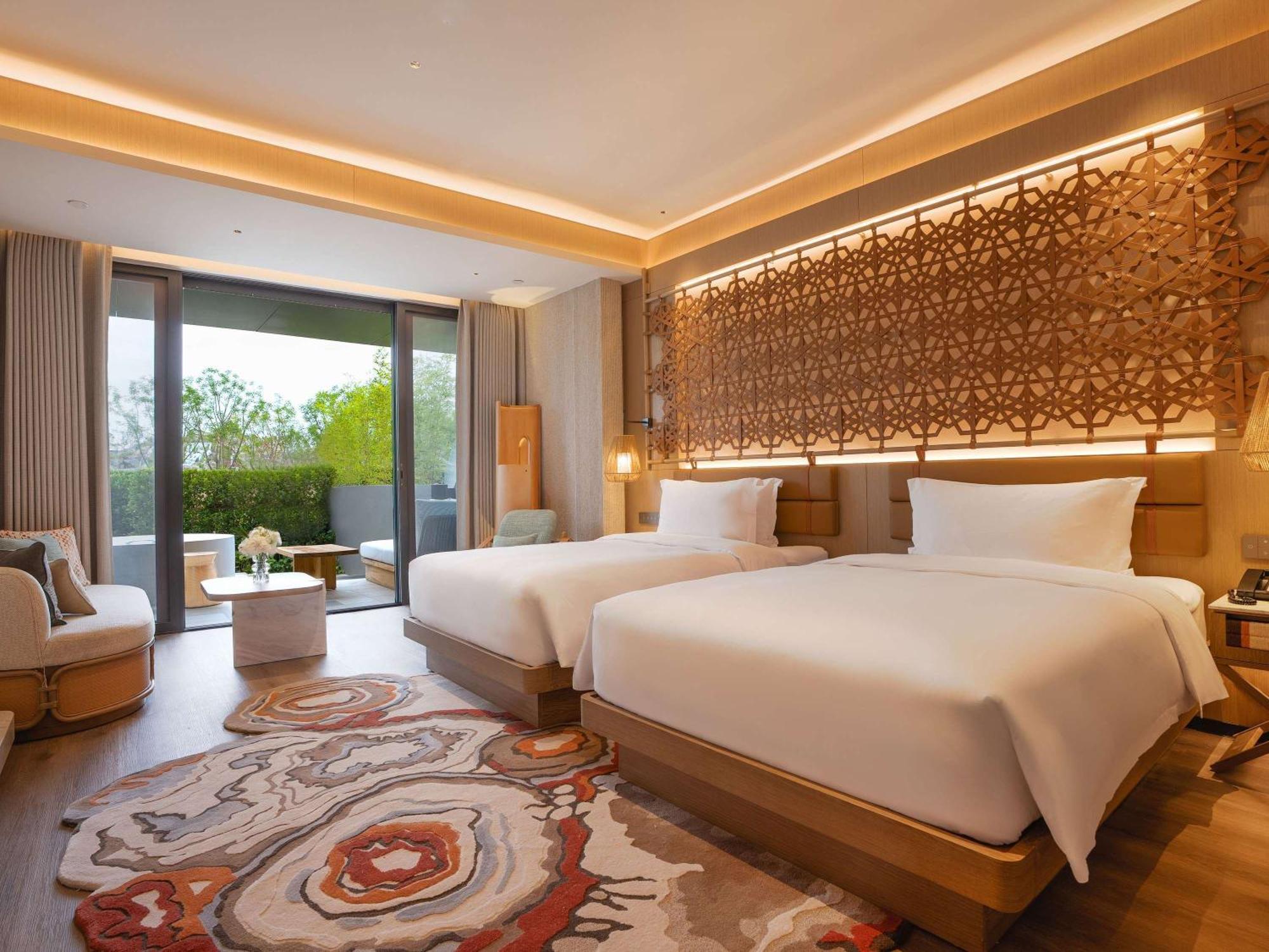 Chengdu Expo Waterfall Hotel - Mgallery Collection Esterno foto